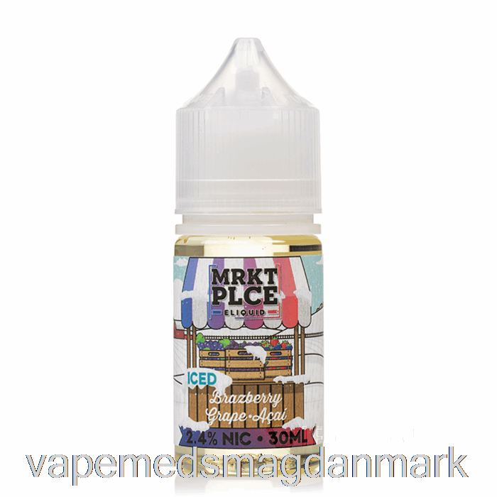 Vape Juice Er Brazberry Drue Acai - Mrkt Salt - 30ml 48mg